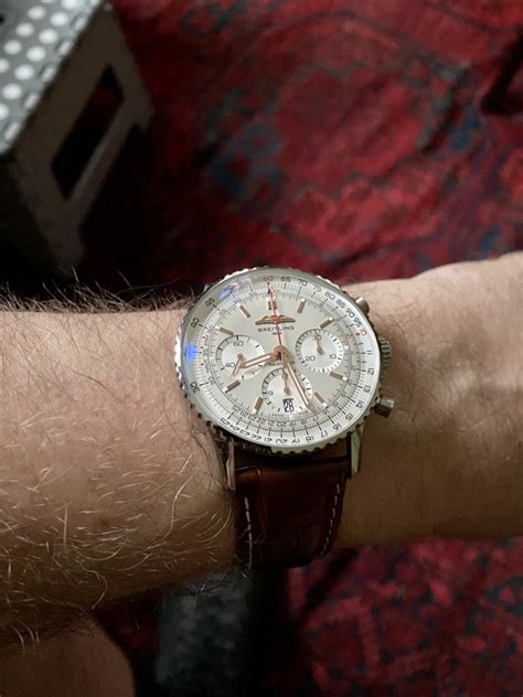 Ganggenauigkeit, Breitling Navitimer B01 41mm 